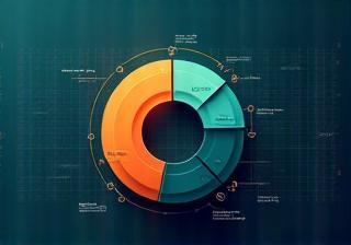 Élő mérő kördiagram az aktuális statisztikákhoz